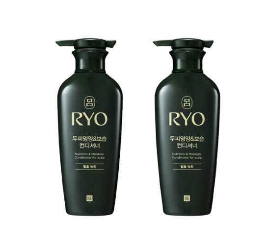 Two black RYO bottles on a white background