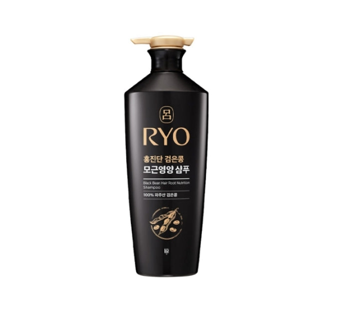 Ryo Hongjindan Black Bean Hair Root Nutrition Shampoo 820ml from Korea by Ryo