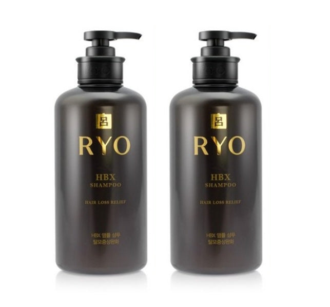 2 x Ryo Luxury HBX Ampoule Shampoo 500ml from Korea by Ryo