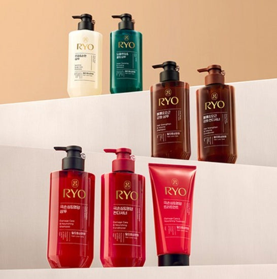 3 x Ryo New Cheonga Deep Cleansing & Cooling Shampoo 480ml from Korea by Ryo