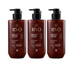 3 x Ryo New Heukwoon Hair Root Strengthen and Volume Shampoo 480ml from Korea by Ryo