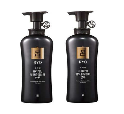 2 x Ryo Chouibang Premium Hair Loss Relief Shampoo 490ml from Korea