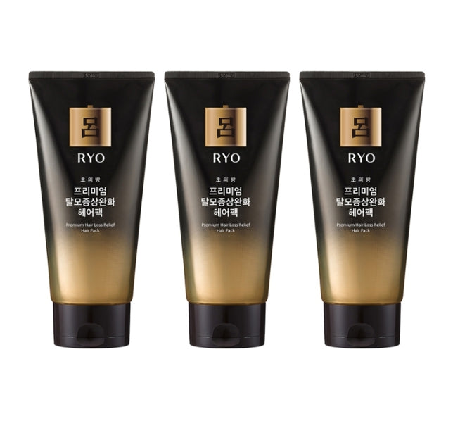 3 x Ryo Chouibang Premium Hair Loss Relief Hair Pack 300ml from Korea from Korea by Ryo