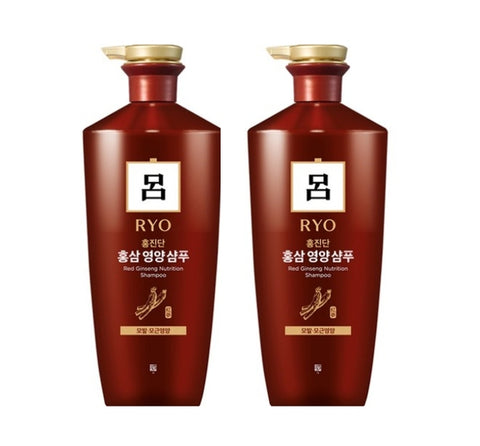 2 x Ryo Hongjindan Ginseng Nutrition Shampoo 820ml from Korea