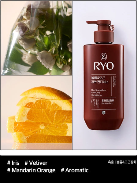Ryo New Heukwoon Hair Root Strengthen and Volume Conditioner 480ml from Korea by Ryo