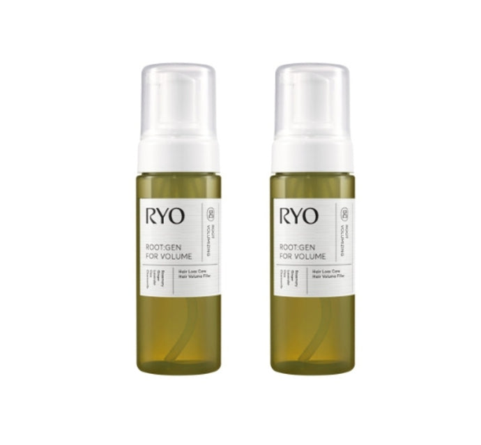2 x Ryo ROOT:GEN for Volume Hair Loss Care Hair Volume Filler 150ml from Korea by Ryo