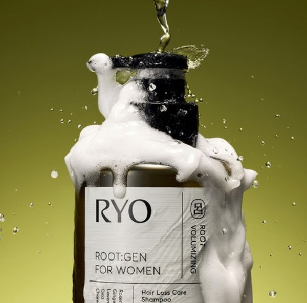 2 x Ryo ROOT:GEN for Women Root Volumizing Hair Loss Care Shampoo 353ml from Korea by Ryo