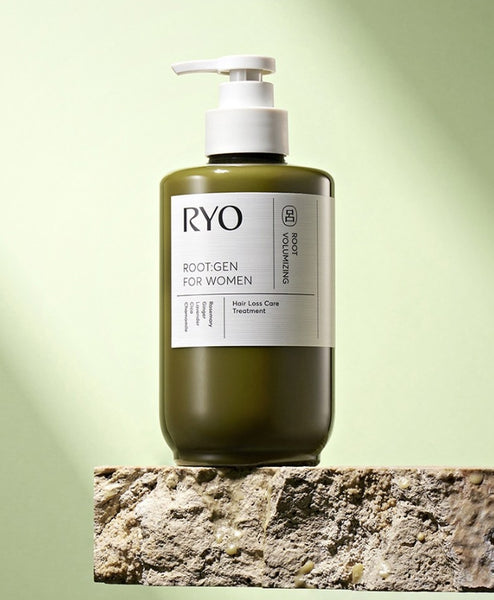 2 x Ryo ROOT:GEN for Women Root Volumizing Hair Loss Care Treatment 353ml from Korea by Ryo