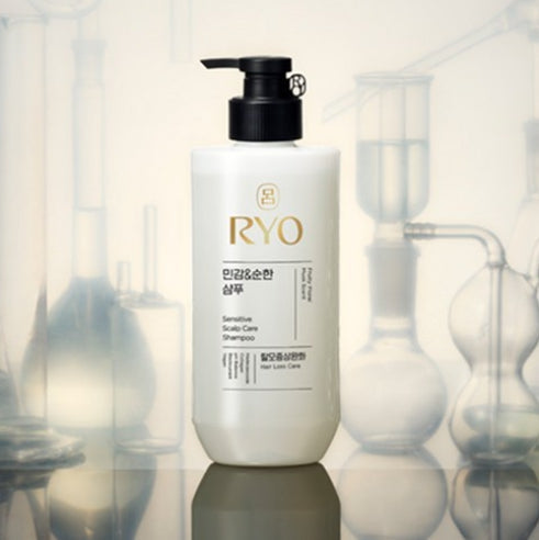 3 x Ryo New Sensitive Scalp Care Shampoo 480ml from Korea by Ryo