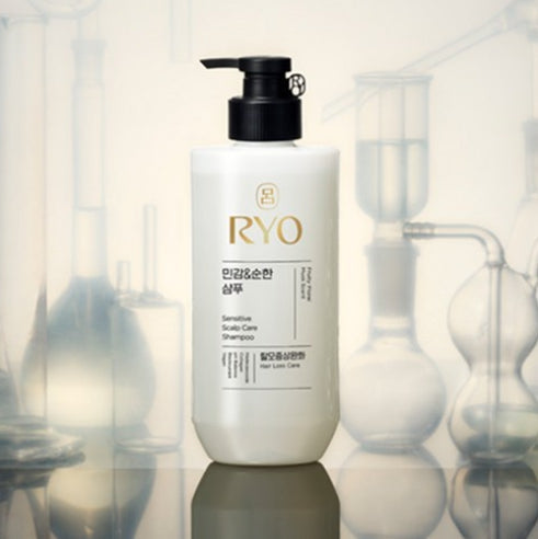 2 x Ryo New Sensitive Scalp Care Shampoo 480ml from Korea