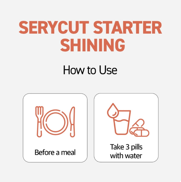 SERY BOX Serycut Starter Shining, 84 Tablets from Korea_KT by SERY BOX