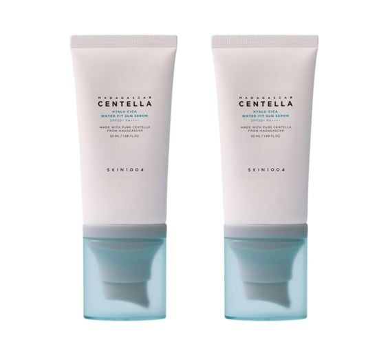 2 x SKIN1004 Madagascar Centella Hyalu-Cica Water-Fit Sun Serum 50ml from Korea