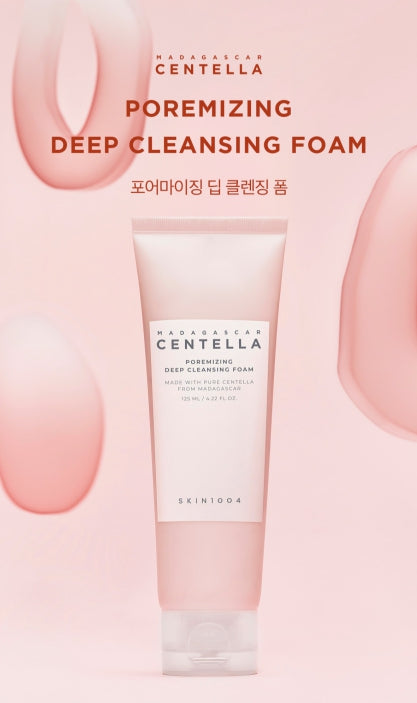 2 x SKIN1004 Madagascar Centella Poremizing Deep Cleansing Foam 125ml from Korea