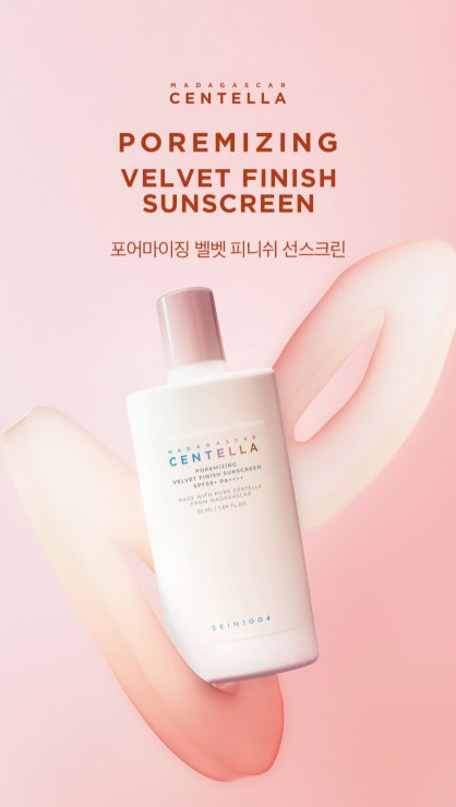 2 x SKIN1004 Madagascar Centella Poremizing Velvet Finish Sunscreen 50ml from Korea