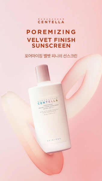 SKIN1004 Madagascar Centella Poremizing Velvet Finish Sunscreen 50ml from Korea