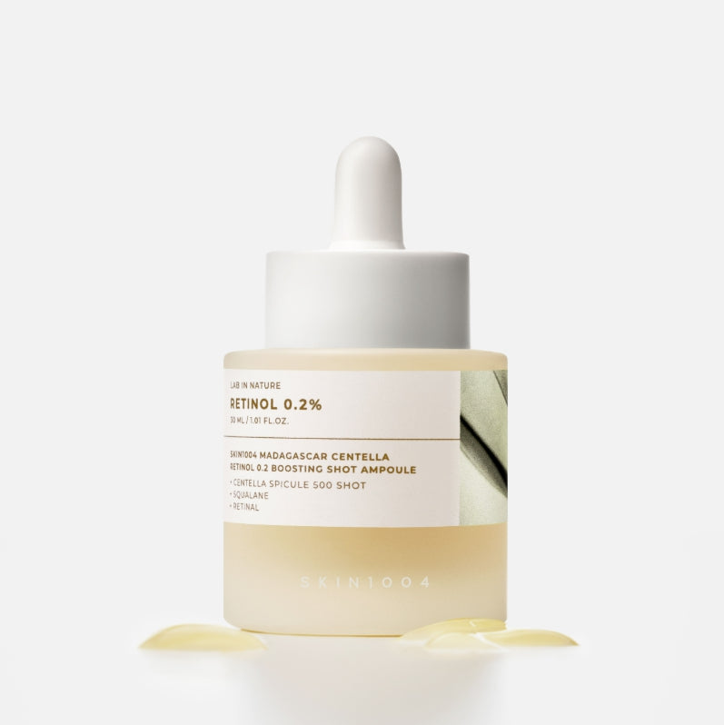 2 x SKIN1004 Madagascar Centella Retinol 0.2 Boosting Shot Ampoule 30ml from Korea