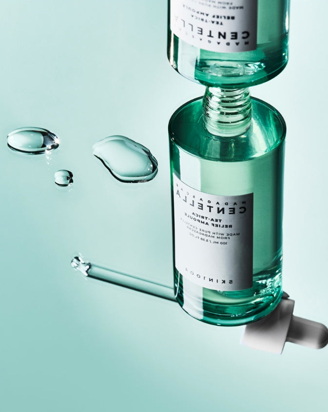 2 x SKIN1004 Madagascar Centella Tea-Trica Relief Ampoule 100ml from Korea