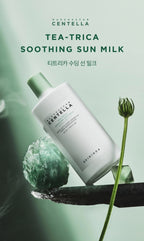 2 x SKIN1004 Madagascar Centella Tea-Trica Soothing Sun Milk 50ml from Korea