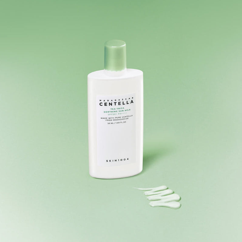 2 x SKIN1004 Madagascar Centella Tea-Trica Soothing Sun Milk 50ml from Korea