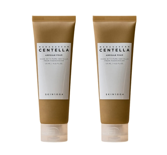 2 x SKIN1004 Madagascar Centella Ampoule Foam 125ml from Korea