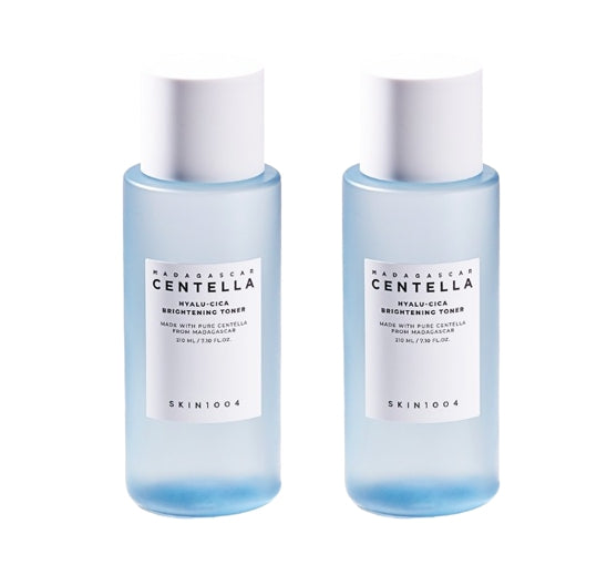 2 x SKIN1004 Madagascar Centella Hyalu-Cica Brightening Toner 210ml from Korea