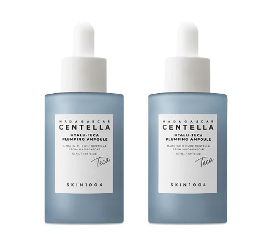 2 x SKIN1004 Madagascar Centella Hyalu-Teca Plumping Ampoule 50ml from Korea
