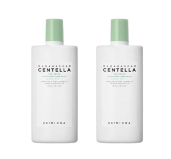 2 x SKIN1004 Madagascar Centella Tea-Trica Soothing Sun Milk 50ml from Korea