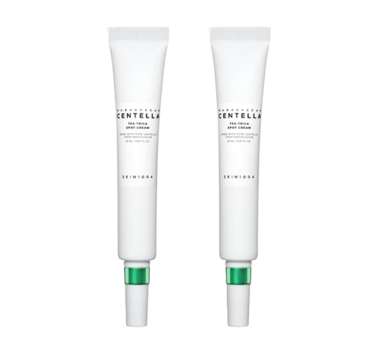 2 x SKIN1004 Madagascar Centella Tea-Trica Spot Cream 20ml from Korea