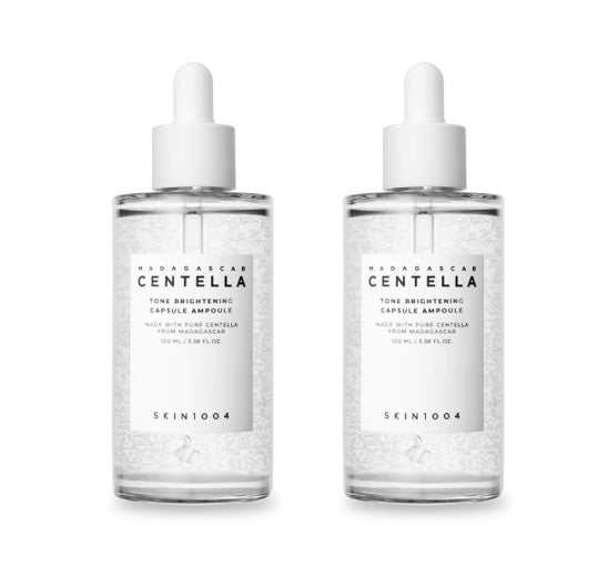 2 x SKIN1004 Madagascar Centella Tone Brightening Capsule Ampoule 100ml from Korea