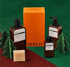 HAPPY BATH Skin U Deep Musk Gift Set (Skin U Innoscent Deep Musk Showel Gel 500ml + Lotion 350g) from Korea by HAPPY BATH