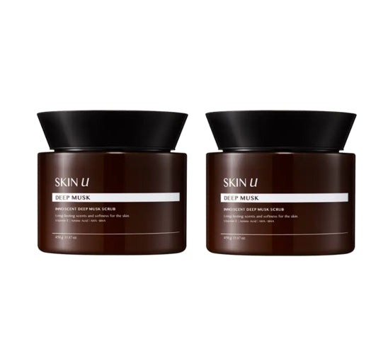 2 x HAPPY BATH Skin U Innoscent ( Deep Musk ) Scrub 450g from Korea by HAPPY BATH