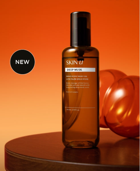 2 x HAPPY BATH Skin U Innoscent Deep Musk Body Oil 130ml + Scrub 450g from Korea by HAPPY BATH