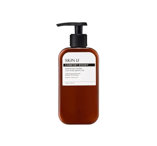 HAPPY BATH Skin U Innoscent Comfort Woody Shower Gel 500g + Lotion 350g from Korea by HAPPY BATH