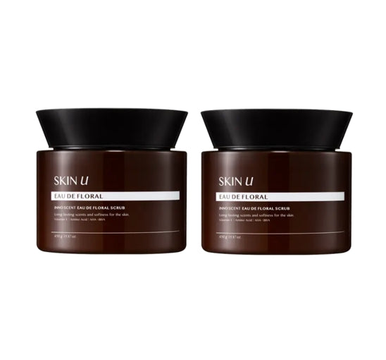 2 x HAPPY BATH Skin U Innoscent ( Eau De Floral ) Scrub 450g from Korea by HAPPY BATH