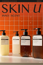 2 x HAPPY BATH Skin U Innoscent Sunset Orange Shower Gel 500g from Korea by HAPPY BATH