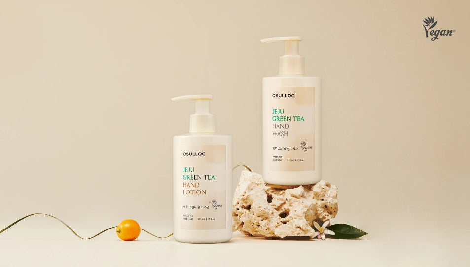 OSULLOC Jeju Green Tea Hand Lotion 295ml from Korea