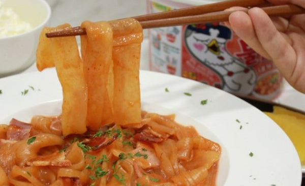 3 x Samyang Buldak Rose Flat Noodles 169.4g from Korea by Samyang