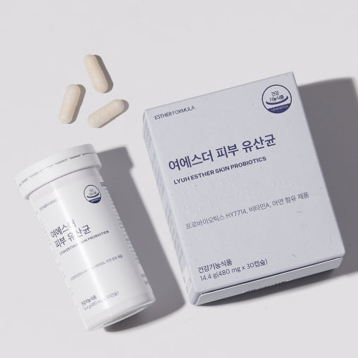 ESTHER FORMULA Skin Probiotics, 30 Capsules (30-day supply) from Korea_KT by ESTHER FORMULA
