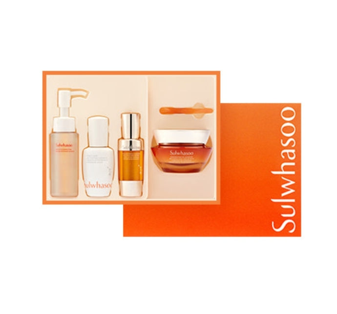 Sulwhasoo Concetrated Ginseng Rejuvenating Cream Rich Set (4 Items) from Korea + Samples(4 Items) by Sulwhasoo