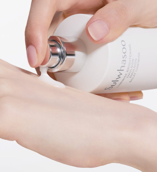 Sulwhasoo Lumiwise Brightening Essence Water 150ml + Emulsion 125ml from Korea