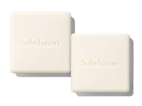 2 x Sulwhasoo Signaure Ginseng Facial Soap (2 Items) from Korea + Samples(2 Items) by Sulwhasoo