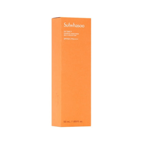 Sulwhasoo UV Daily Essential Sunscreen Multi-protection 50ml SPF50+ PA++++ from Korea + Samples(2 Items) by Sulwhasoo