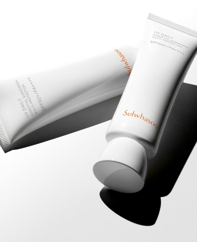 2 x Sulwhasoo UV Daily Essential Sunscreen Multi-protection 50ml from Korea + Samples(2 Items) by Sulwhasoo