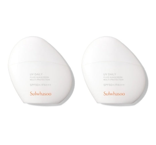 2 x Sulwhasoo UV Daily Fluid Sunscreen Multi-protection 50ml from Korea by Sulwhasoo