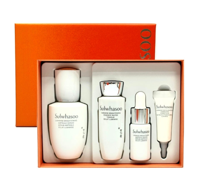 Sulwhasoo Lumiwise Brightening Ampoule Serum Set (4 Items) from Korea