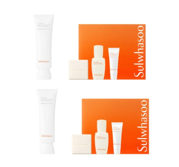 2 x Sulwhasoo UV Daily Essential Sunscreen Multi-protection Set (4 Items) from Korea by Sulwhasoo