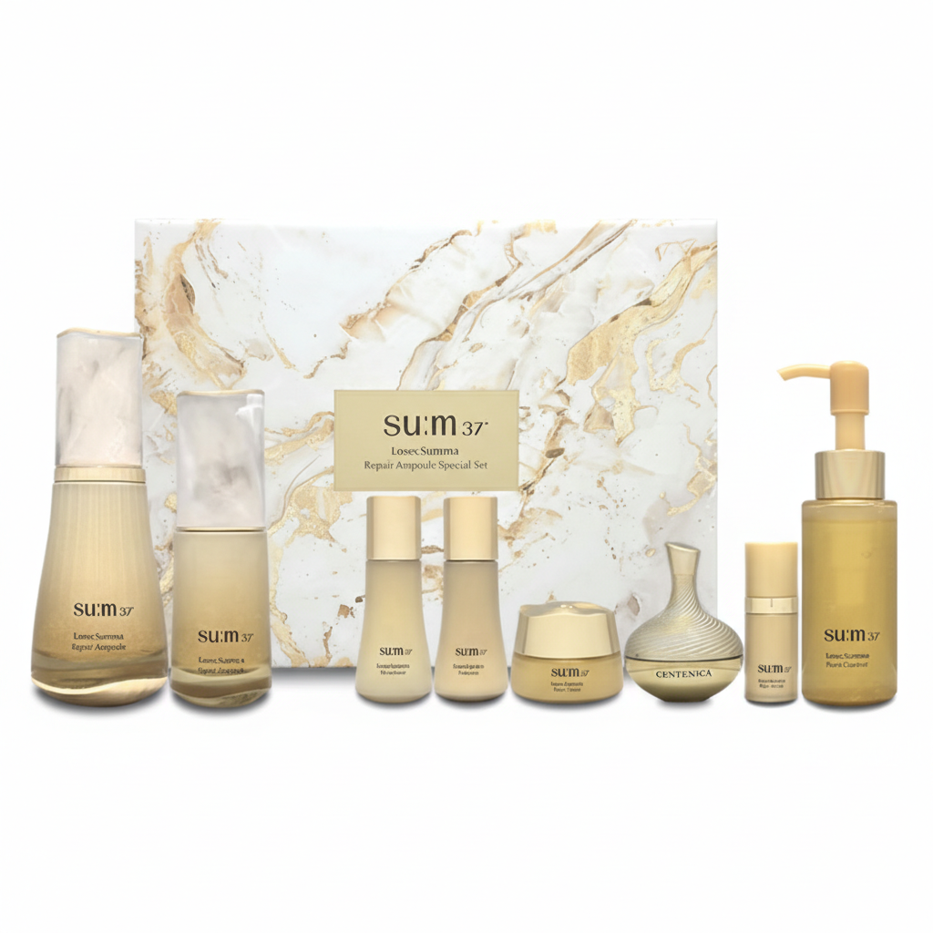Su:m37 LosecSumma Repair Essence Jan. 2026 Set (7 Items) from Korea