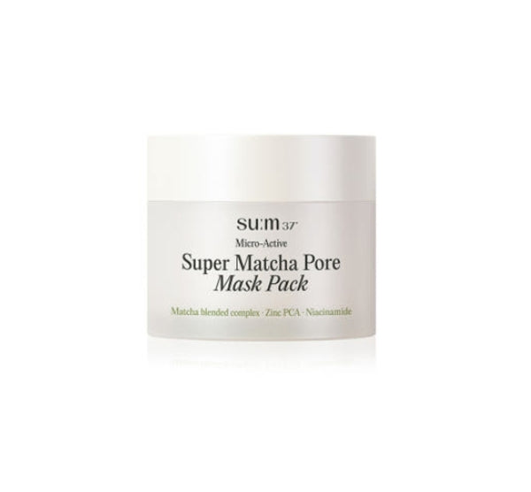 Su:m37 Micro-Active Super Matcha Pore Mask Pack 100ml from Korea by Su:m37