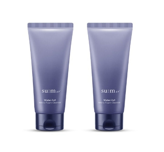 2 x Su:m37 New Water-full Amino Cleansing Foam 200ml from Korea by Su:m37