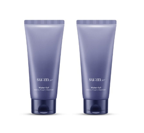 2 x Su:m37 New Water-full Amino Cleansing Foam 200ml from Korea by Su:m37
